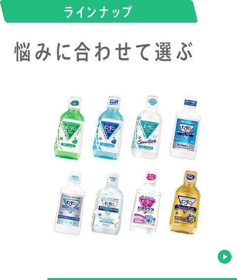 ラインナップ 悩みに合わせて選ぶ